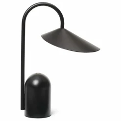 Ferm Living Lampe à poser Arum | Noir Online