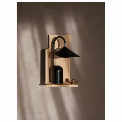 Ferm Living Lampe à poser Arum | Noir Online