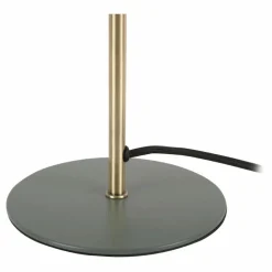 Present Time Lampe à poser Bonnet en métal | Vert kaki Best