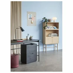 Sale Hübsch Lampe à poser en verre opalin | Blanc