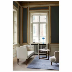 Sale & Tradition Lampe à poser Flowerpot VP3, Verner Panton | Bleu ciel