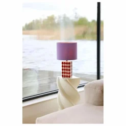 &Klevering Lampe à poser Grid | Rouge New