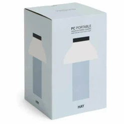 Clearance Hay Lampe à poser PC No 2 sans fil | Bleu Clair