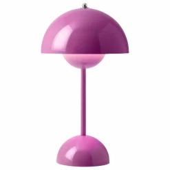 & Tradition Lampe à poser portative Flowerpot VP9, Verner Panton | Rose Clearance