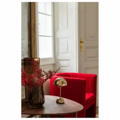 & Tradition Lampe à poser portative Flowerpot VP9, Verner Panton | Laiton