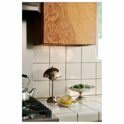 & Tradition Lampe à poser portative Flowerpot VP9, Verner Panton | Laiton