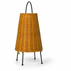 Ferm Living Luminaires|Lampe à poser Porti en rotin