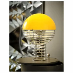 Verpan Lampe à poser Wire - Verner Panton | Jaune Sale