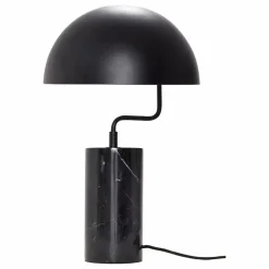 Hübsch Lampe de table en marbre | Noir Sale