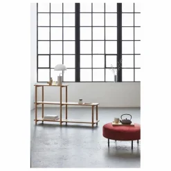 Hübsch Lampe de table en marbre | Noir Sale