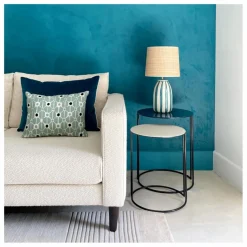 Discount Maison Sarah Lavoine Lampe de table Palmaria | Bleu Sarah