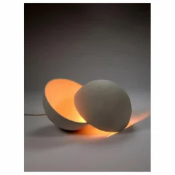 Serax Lampe Earth ronde en papier maché |