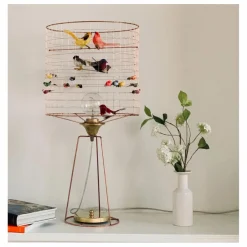 Mathieu Challières Lampe haute à poser volière Multicolore Sale