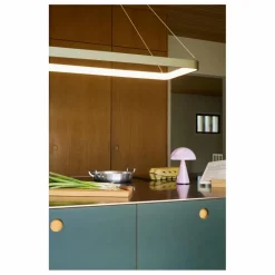 Hübsch Lampe nomade Mush | Rose pâle Sale