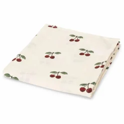 Konges Sløjd Lange d'emmaillotage en coton bio Cherry | Rouge cerise Clearance