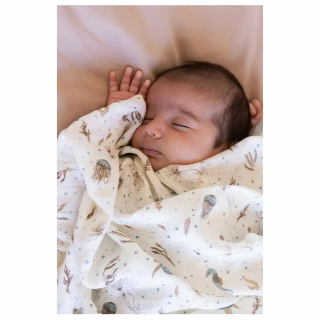 Cam Cam Lange d'emmaillotage Sea Garden |