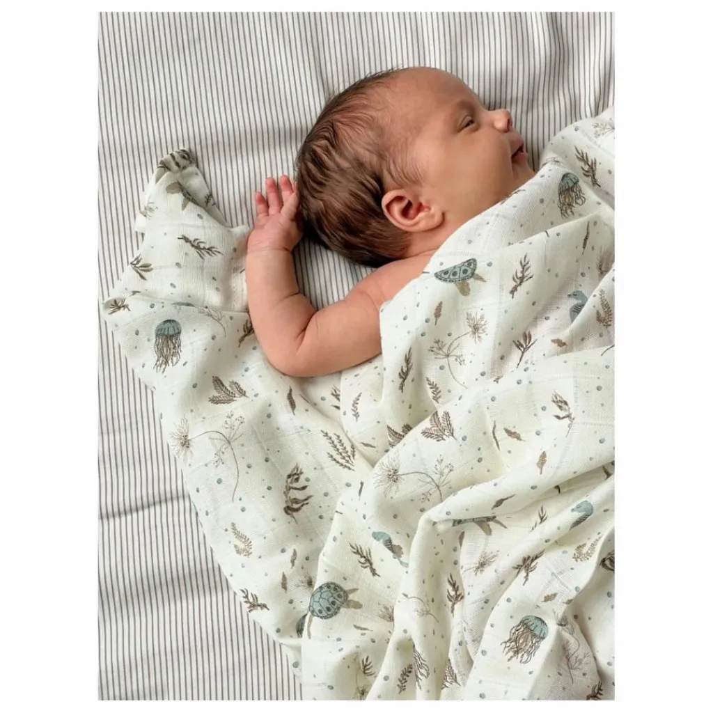 Cam Cam Lange d'emmaillotage Sea Garden |