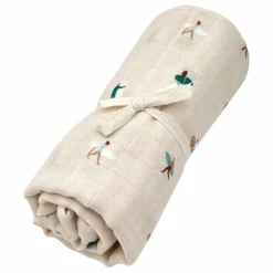 Sale Milinane Lange en mousseline de coton | Blanc