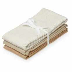 Cam Cam Langes en mousseline de coton bio - Set de 3 Multicolore Clearance