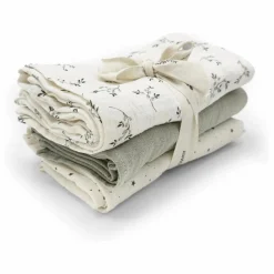 Babyshower Langes Olive - Set de 3 | Ecru Discount