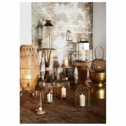 Madam Stoltz Lanterne en métal | Laiton