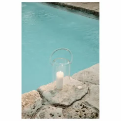 New Ferm Living Lanterne Luce en verre Transparent