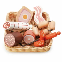 Tender Leaf Toys Le panier du marché Charcuterie