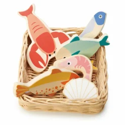 Tender Leaf Toys Le panier du marché Fruits de Mer