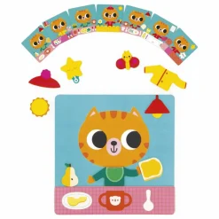 Janod Jouets D'Éveil|Jouets D'Éveil|Le petit chat des rituels