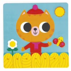 Janod Jouets D'Éveil|Jouets D'Éveil|Le petit chat des rituels