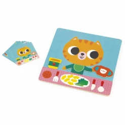 Janod Jouets D'Éveil|Jouets D'Éveil|Le petit chat des rituels