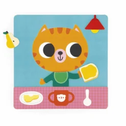 Janod Jouets D'Éveil|Jouets D'Éveil|Le petit chat des rituels