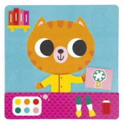 Janod Jouets D'Éveil|Jouets D'Éveil|Le petit chat des rituels