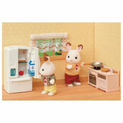 Sylvanian Families Le set d'ameublement cosy cottage et maman