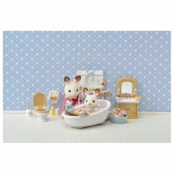 Sylvanian Families Maisons De Poupées|Le set salle de bain