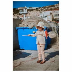 Poudre Organic Legging Basilic Pois Coton Bio | Rose Discount