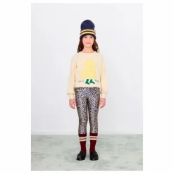 Enfant Tinycottons Pantalons Jeggings|Legging Brillant Fleuri |