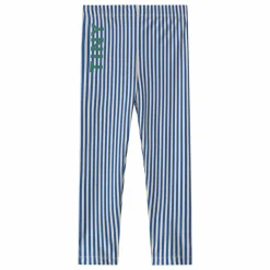 Online Tinycottons Legging Brillant Rayé | Bleu