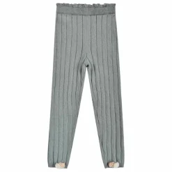 Louise Misha Legging Côtelé Moldavia | Bleu gris Outlet