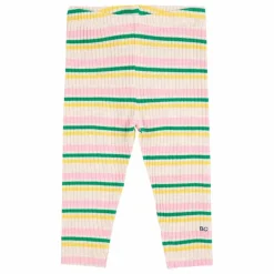 Bobo Choses Legging Côtelé Rayé | Ecru New