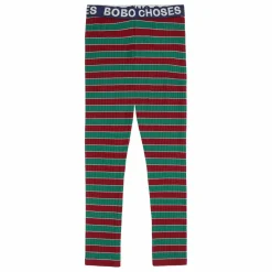 Enfant Bobo Choses Pantalons Jeggings|Legging Côtelé Rayé |