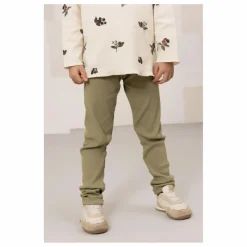 Studio Bohème Legging Côtelé Rom-Pom Coton Bio | Vert kaki clair Clearance