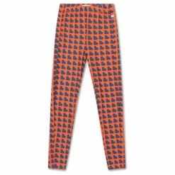 Sale Repose AMS Legging Cœurs Coton Bio | Sanguine