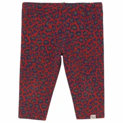 Cozmo Legging Léopard Baby Coton Bio | Rouge New