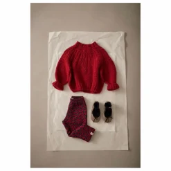 Cozmo Legging Léopard Baby Coton Bio | Rouge New