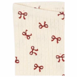 Enfant Konges Sløjd Pantalons Jeggings|Leggings, Pantalons|Legging Minnie Nœuds Pointelle Coton Bio |