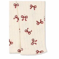 Enfant Konges Sløjd Pantalons Jeggings|Leggings, Pantalons|Legging Minnie Nœuds Pointelle Coton Bio |