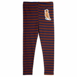 Online Mini Rodini Legging Oiseau Coton Bio | Marron