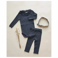 Rylee + Cru Legging Pointelle | Bleu marine Sale