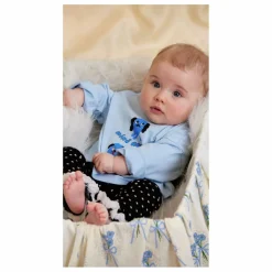 Sale Mini Rodini Legging Pois Coton Bio | Noir